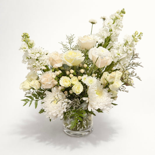 Graceful White Garden